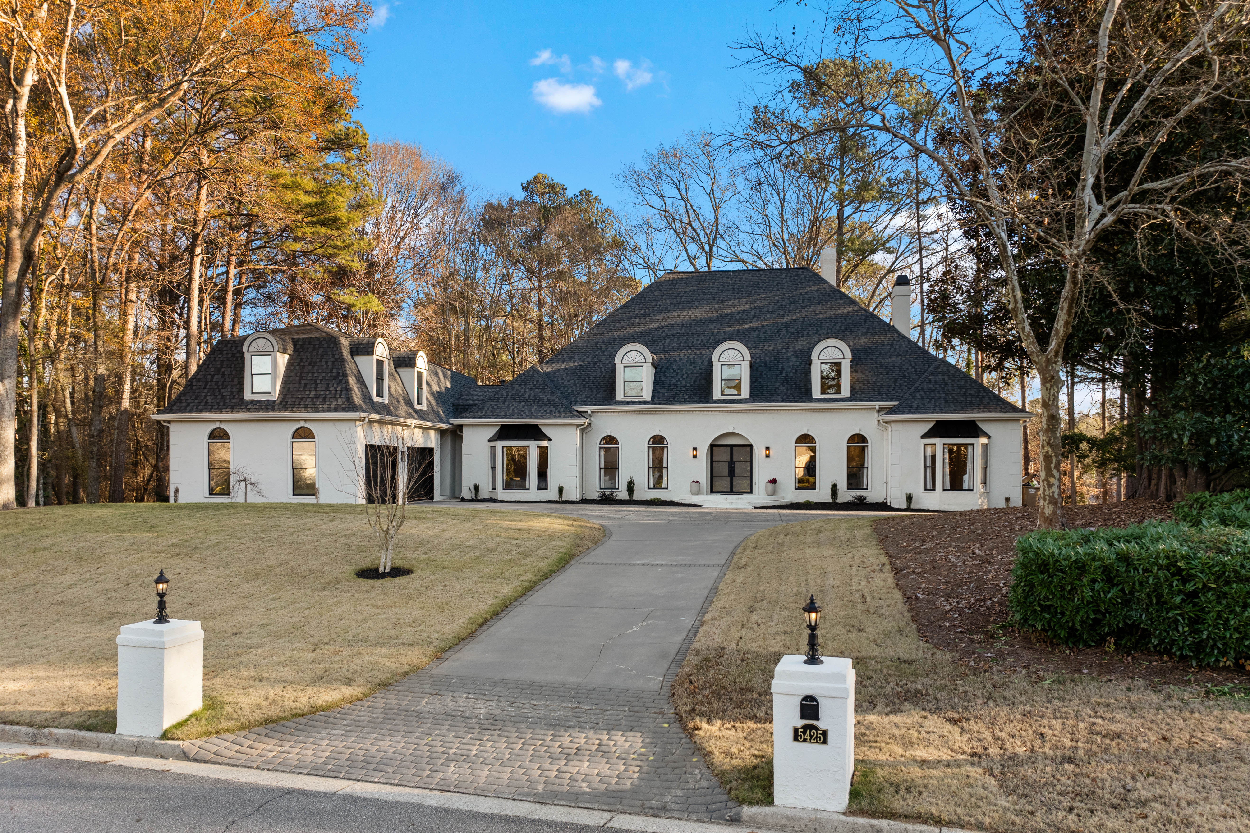 Luxury estate renovation — renovated exterior