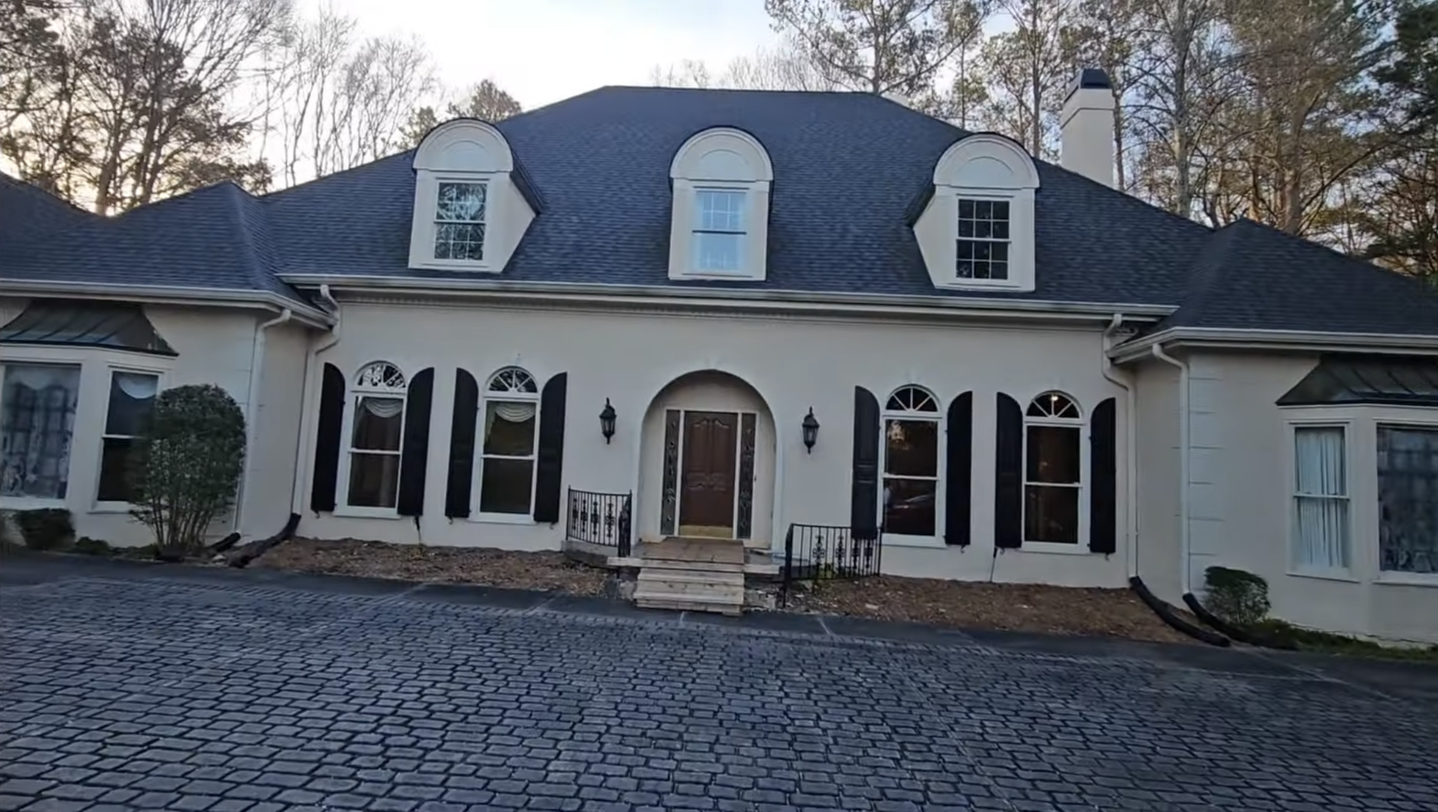 Exterior before renovation